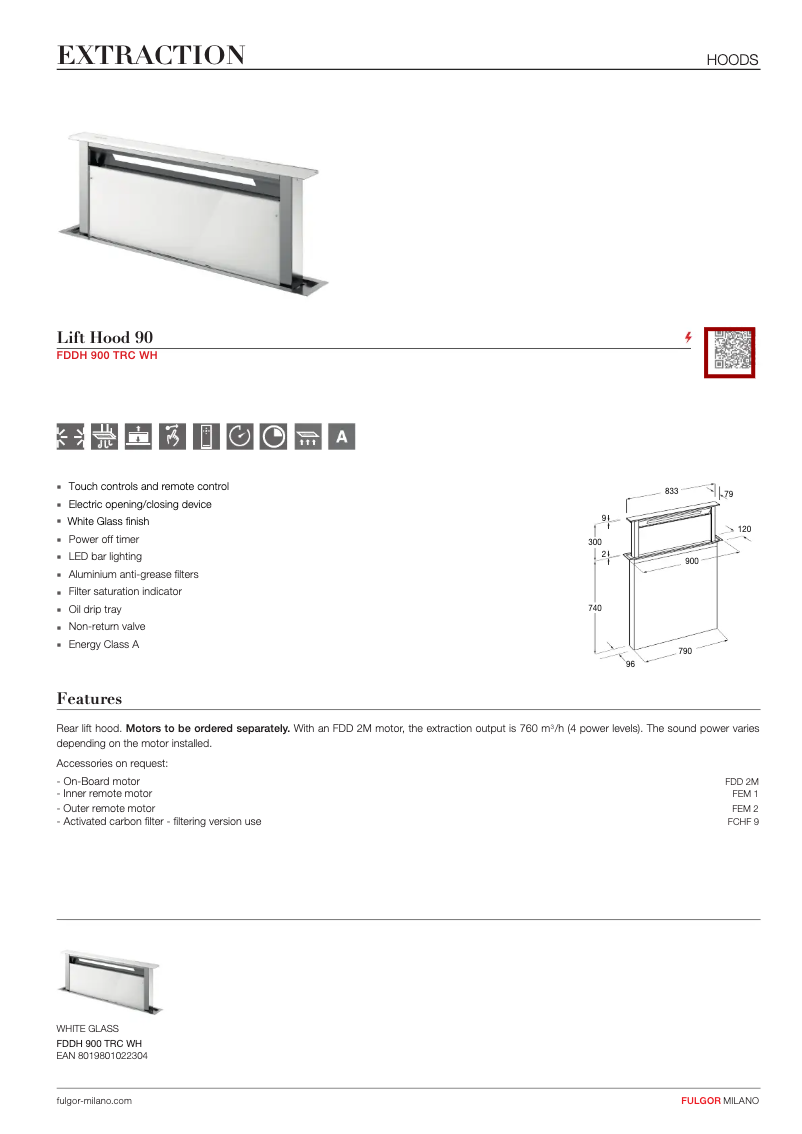 Image de la première page du manuel de l'appareil FDDH 900 TRC WH