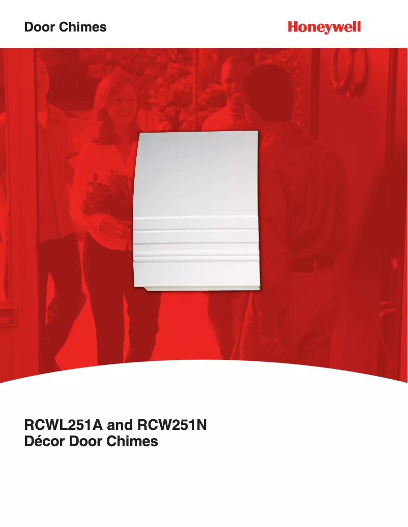 Image de la première page du manuel de l'appareil RCWL251A