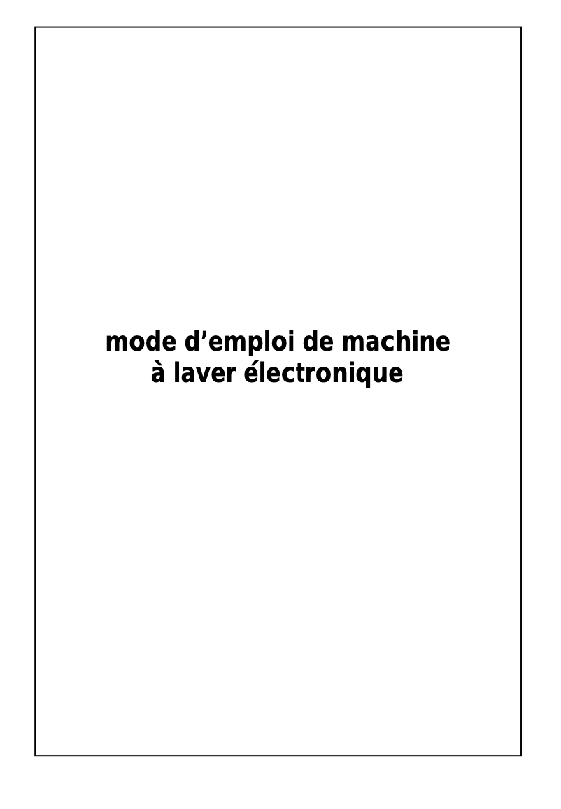 Page n°1 - Manuel utilisateur AVEA A606