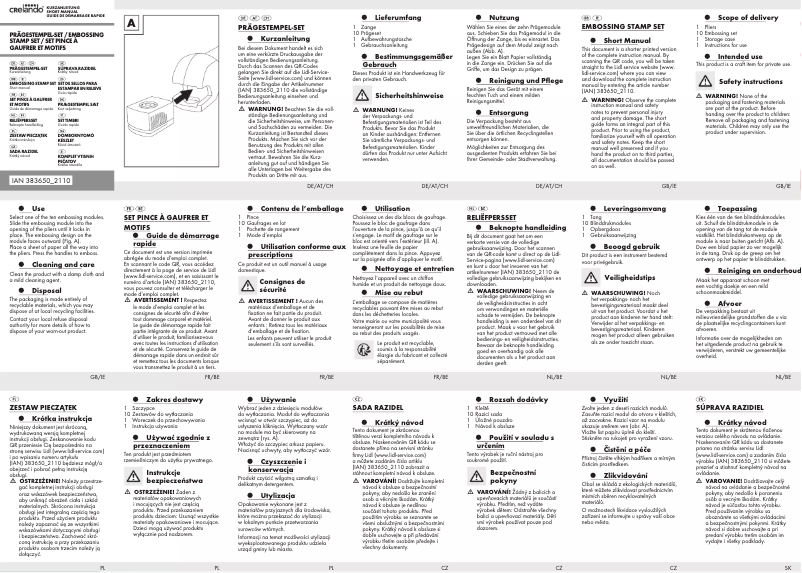 Image de la première page du manuel de l'appareil HG06256E