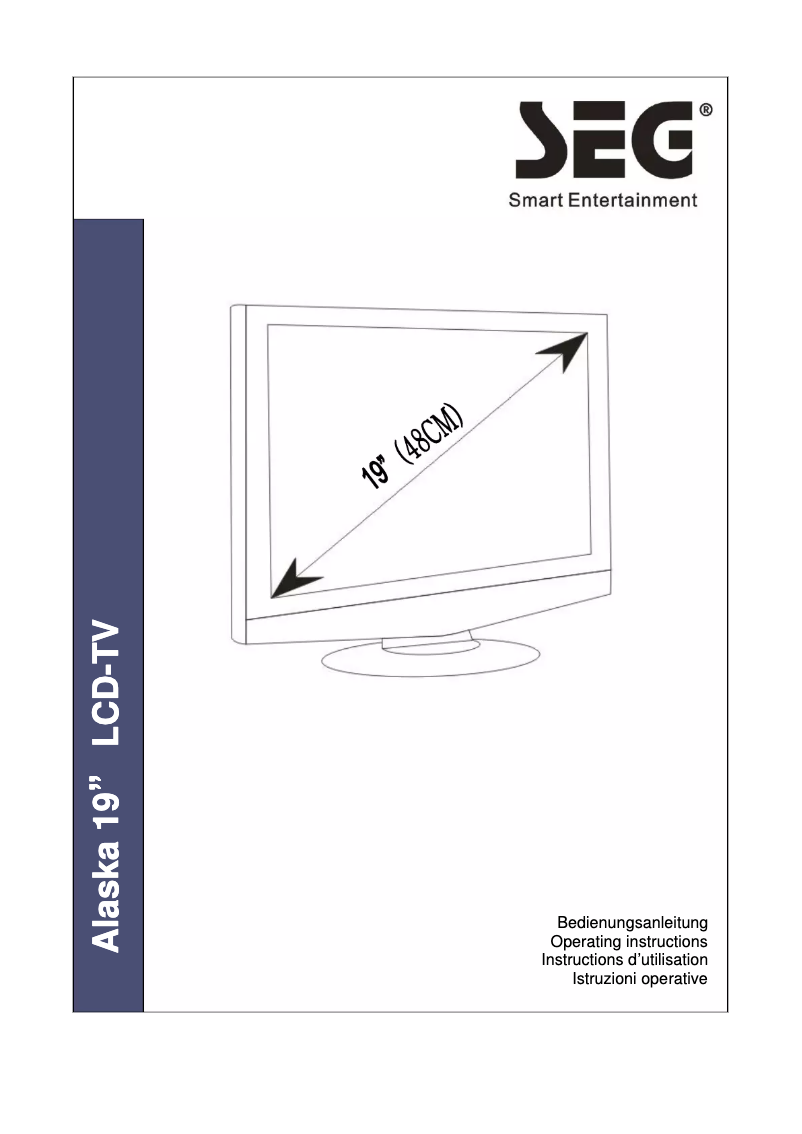 Page 1 de la notice Manuel utilisateur SEG Alaska