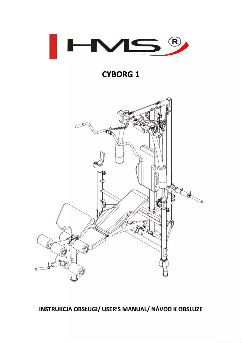 Page n°1 - Manuel utilisateur HMS Premium CYBORG 1