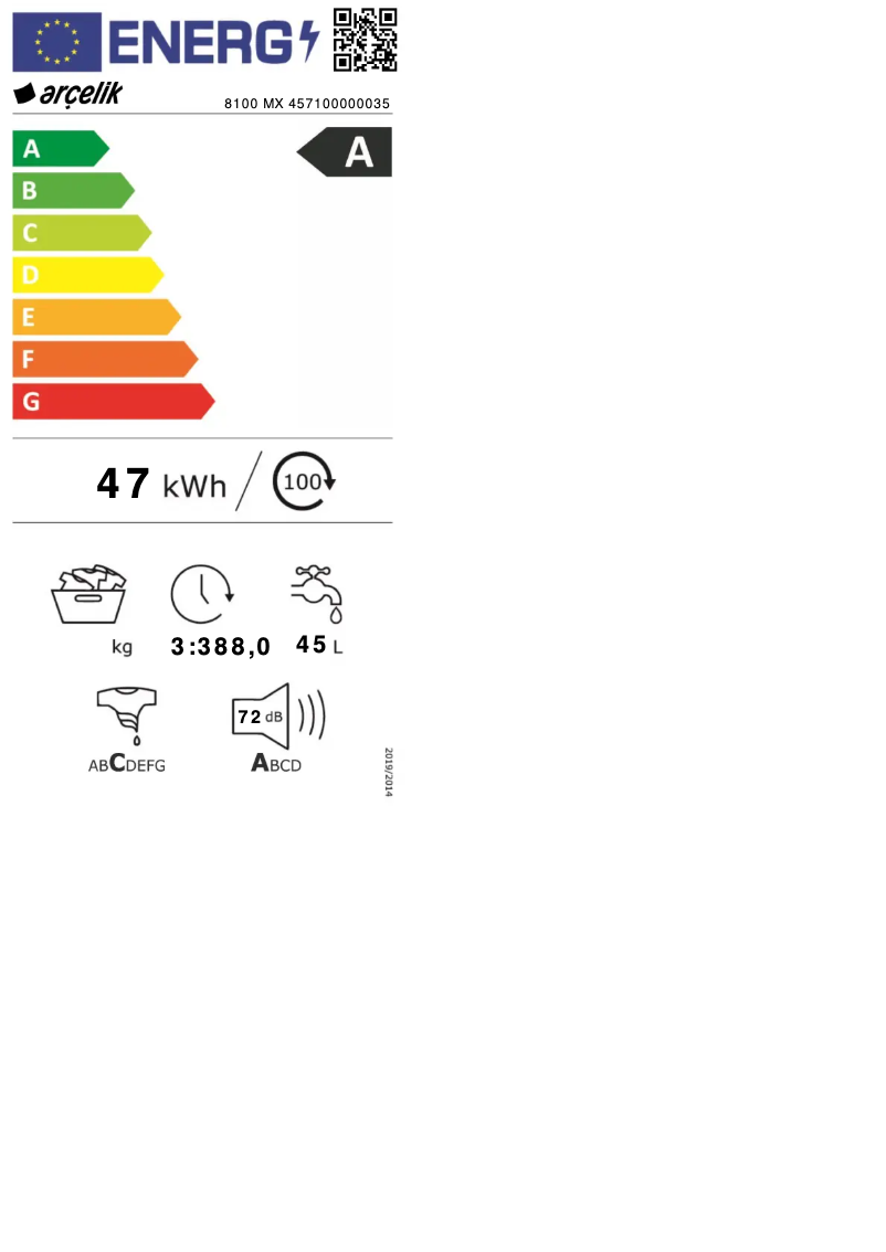 Image de la première page du manuel de l'appareil 8100 MX