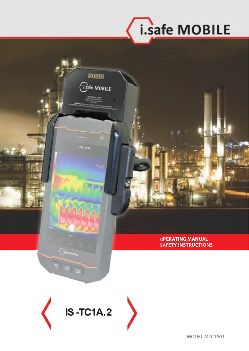 Image de la première page du manuel de l'appareil IS-TC1A.2