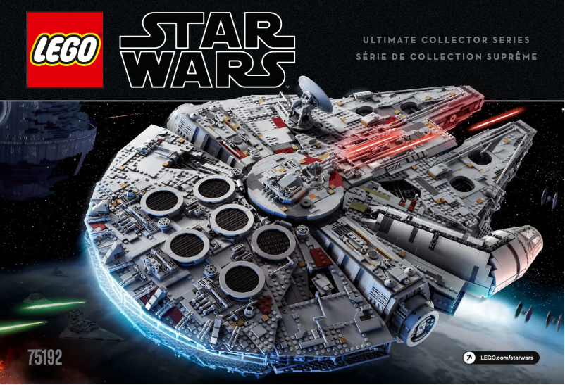 Page 1 de la notice Manuel utilisateur Lego Star Wars 75192