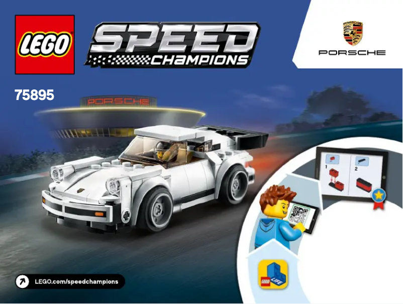 Image de la première page du manuel de l'appareil Speed Champions 75895