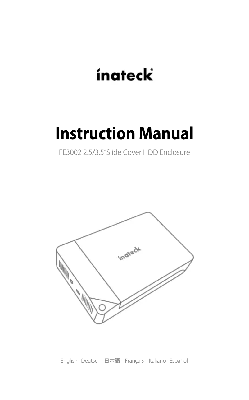 Image de la première page du manuel de l'appareil FE3002