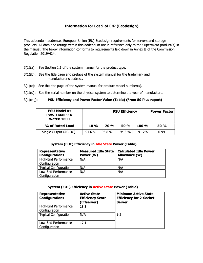Image de la première page du manuel de l'appareil SuperStorage 6049P-E1CR45L