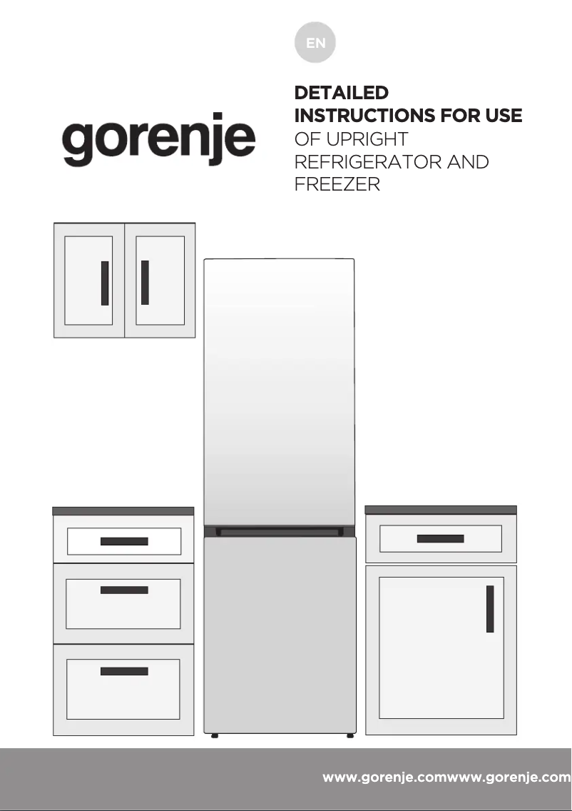 Page n°1 - Manuel utilisateur Gorenje RK6191ES4