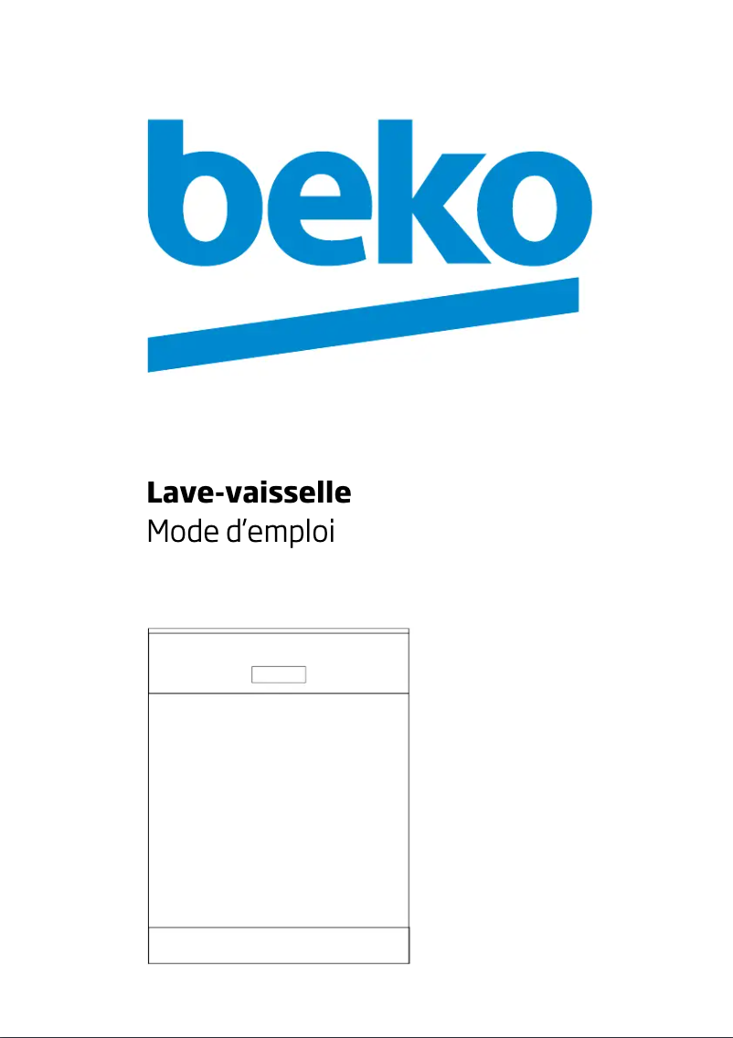 Page n°1 - Manuel utilisateur Beko KDSN 26320 W