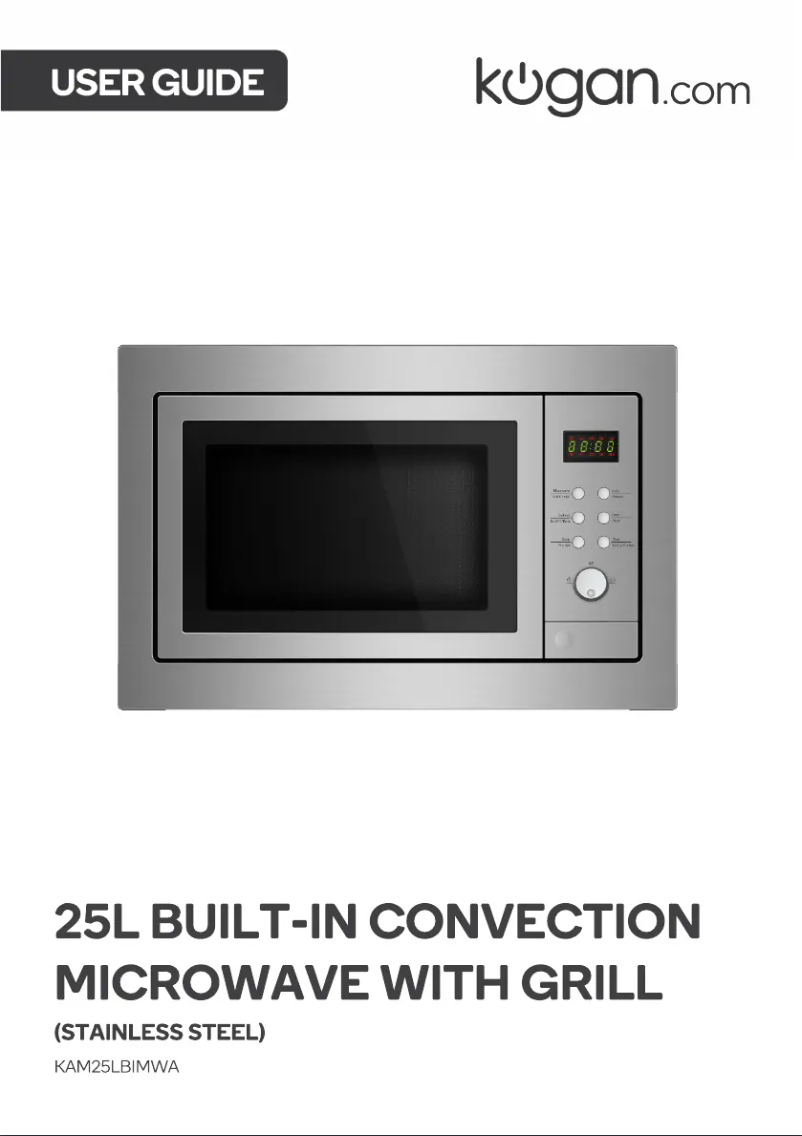 Page n°1 - Manuel utilisateur Kogan KAM25LBIMWA