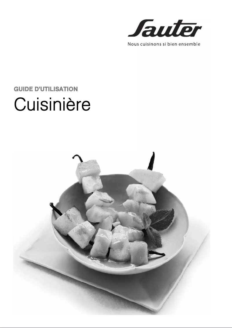 Image de la première page du manuel de l'appareil SCG1010W