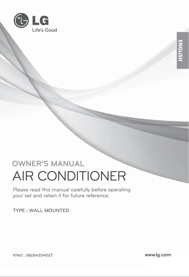 Página 1 del manual Manual de usuario LG AS-H076QGA2