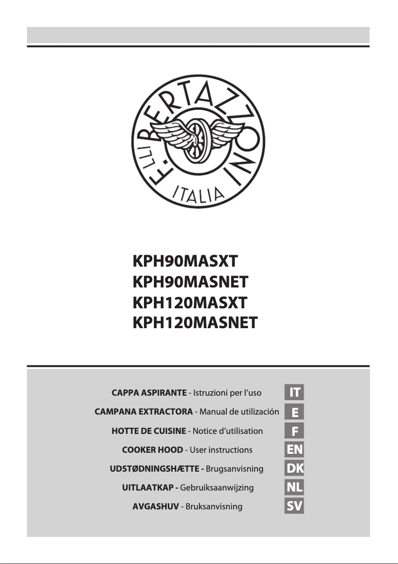 Image de la première page du manuel de l'appareil KPH90MASNET