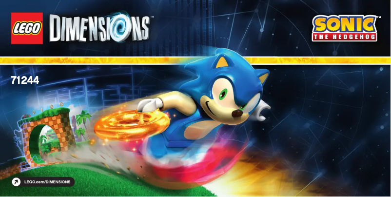 Image de la première page du manuel de l'appareil Dimensions 71244