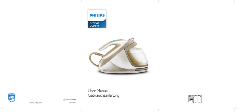 Página 1 del manual Manual de usuario Philips PerfectCare Elite GC9644