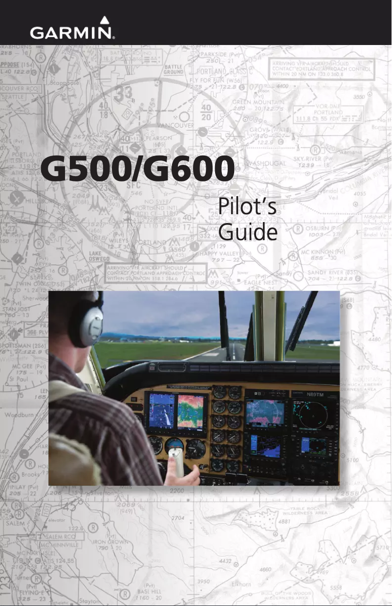 Page n°1 - Manuel utilisateur Garmin G600