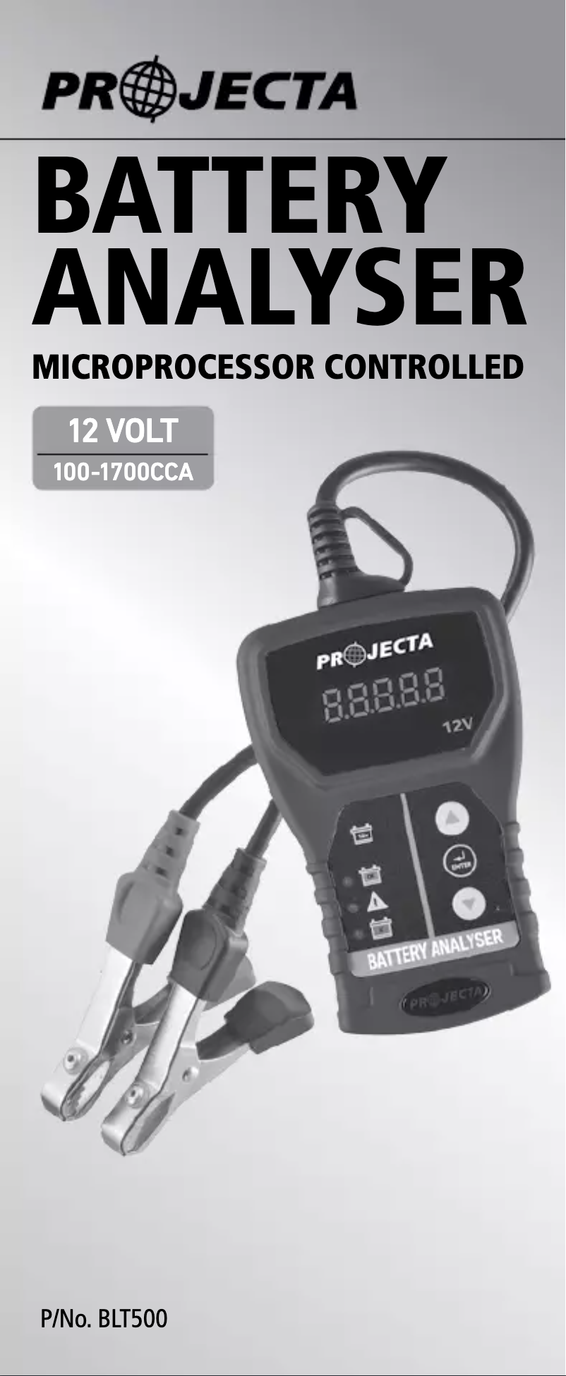 Page 1 de la notice Manuel utilisateur Projecta BLT500