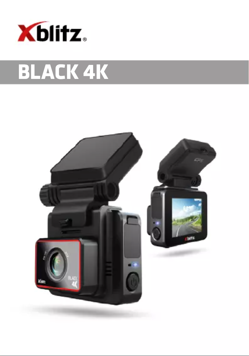 Page n°1 - Manuel utilisateur Xblitz Black 4K