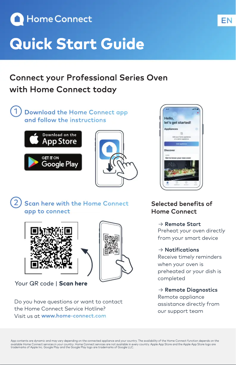 Page 1 de la notice Guide de démarrage rapide Thermador POD301LW