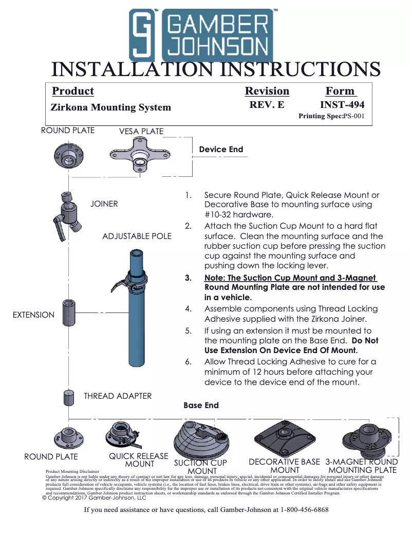 Page 1 de la notice Manuel utilisateur Zirkona 7110-1234