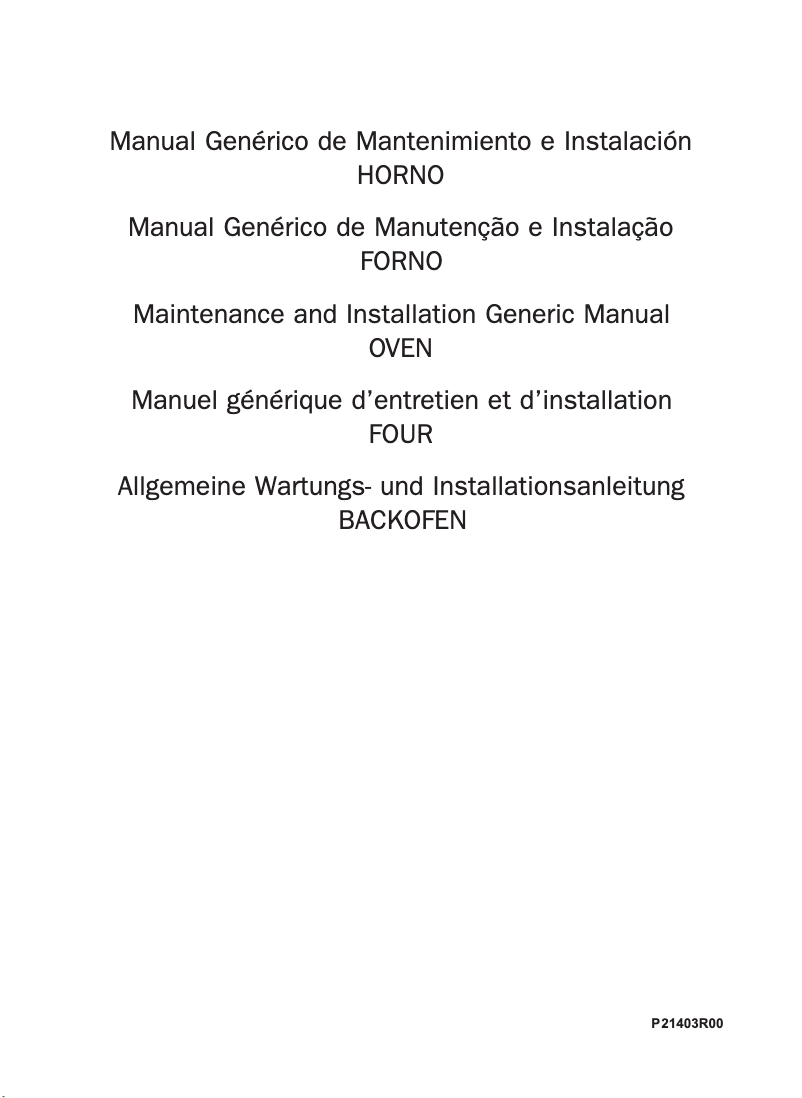 Image de la première page du manuel de l'appareil GFM410IX