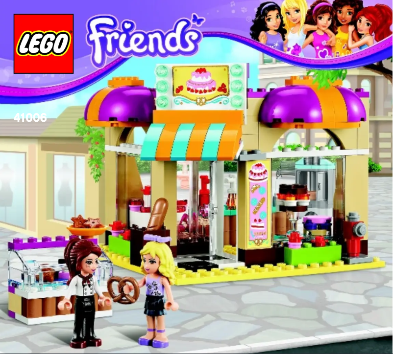 Page 1 de la notice Manuel utilisateur Lego Friends 41006