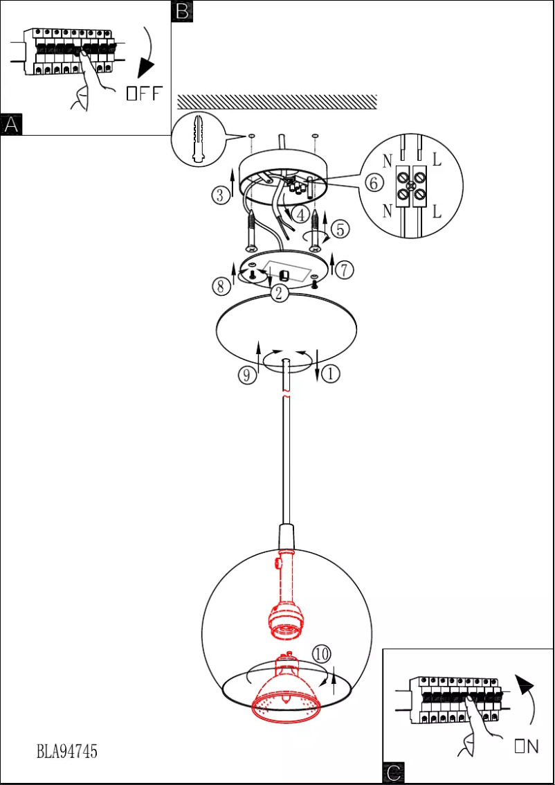 Page n°1 - Manuel utilisateur Eglo Petto 2