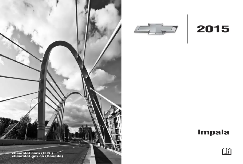 Page 1 de la notice Manuel utilisateur Chevrolet Impala Limited (2015)