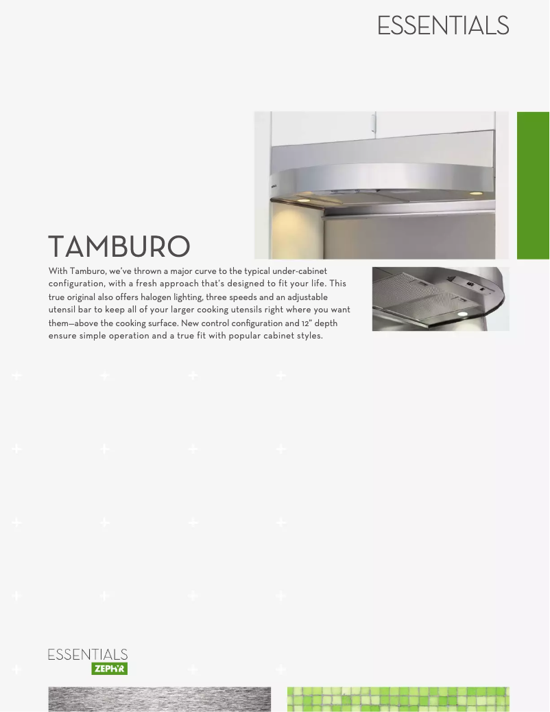 Page n°1 - Fiche technique Zephyr ZTAE36AS