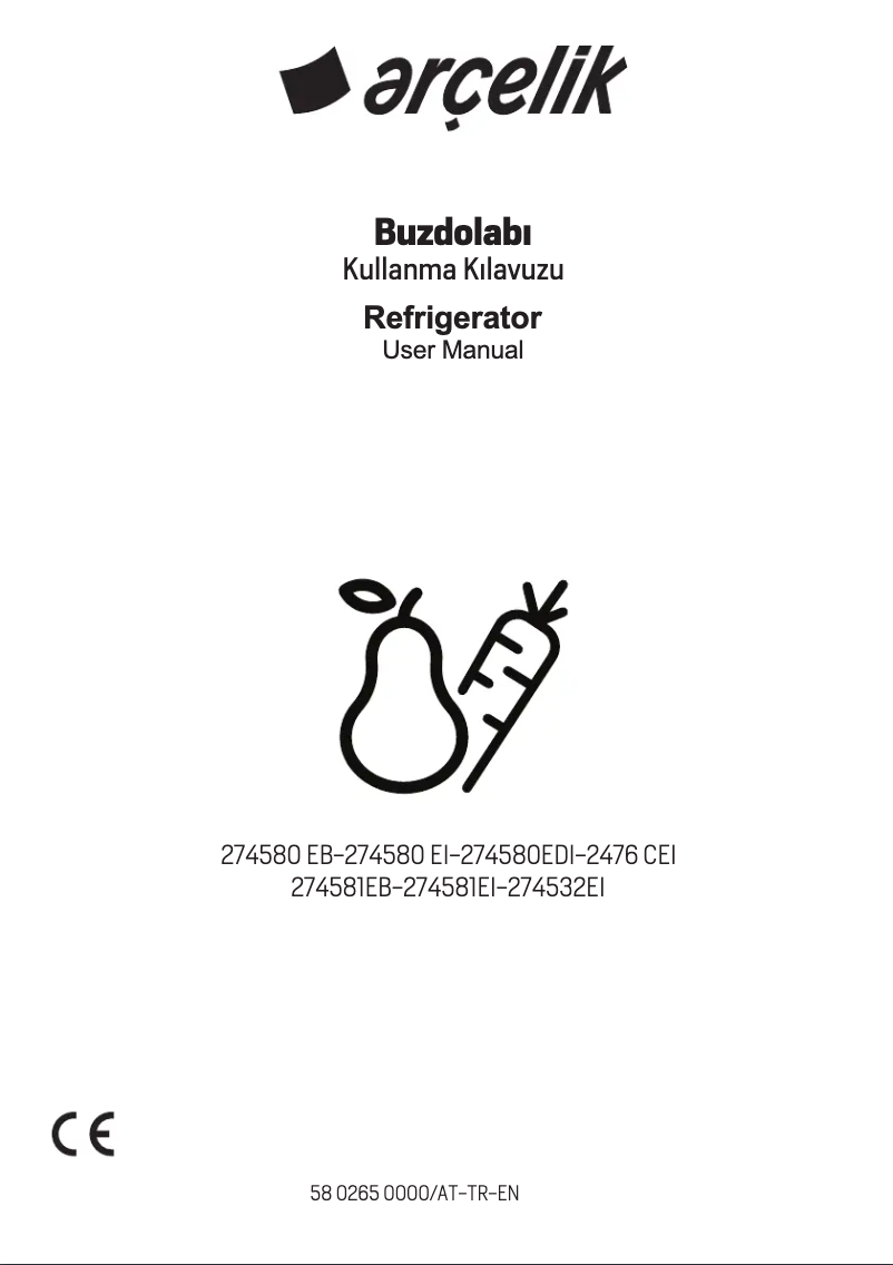 Image de la première page du manuel de l'appareil 274532 EI