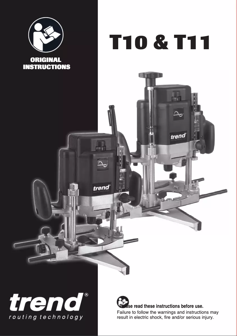 Image de la première page du manuel de l'appareil T5ELB