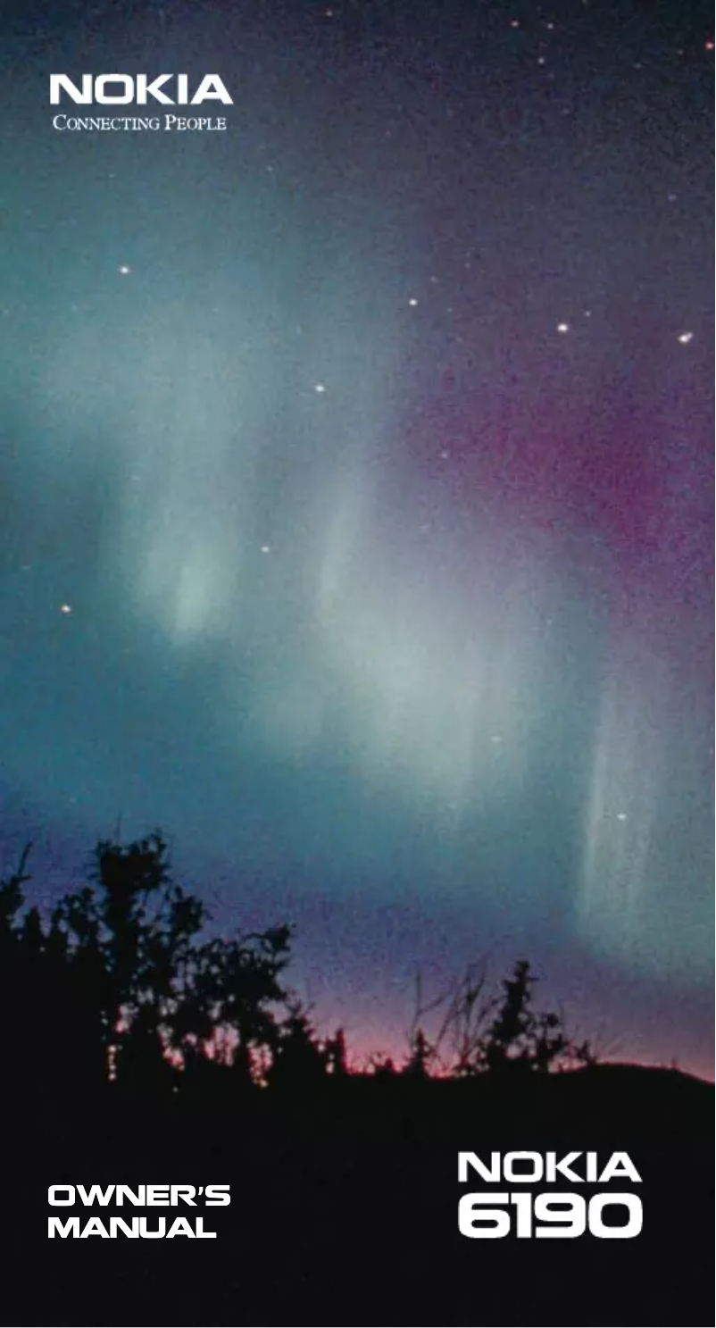 Image de la première page du manuel de l'appareil 6190