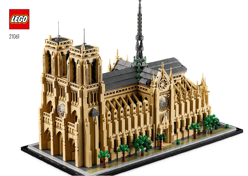 Page n°1 - Manuel utilisateur Lego Architecture 21061