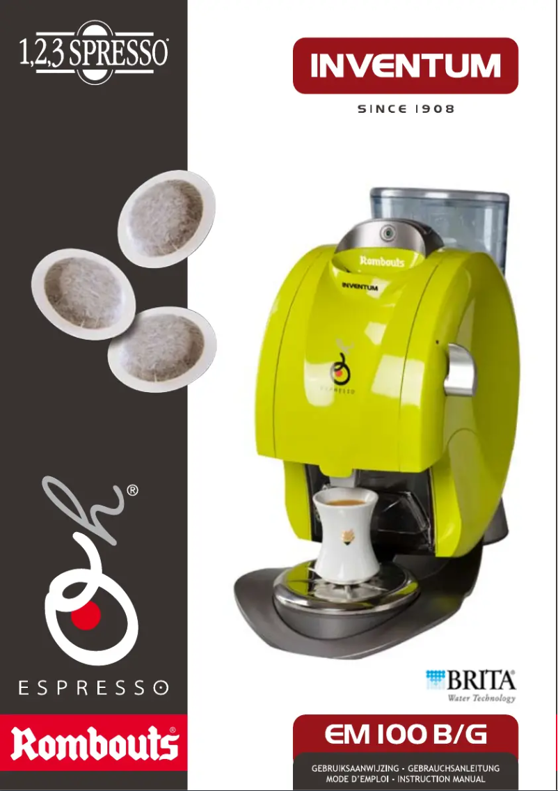 Page 1 de la notice Manuel utilisateur Inventum EM100B