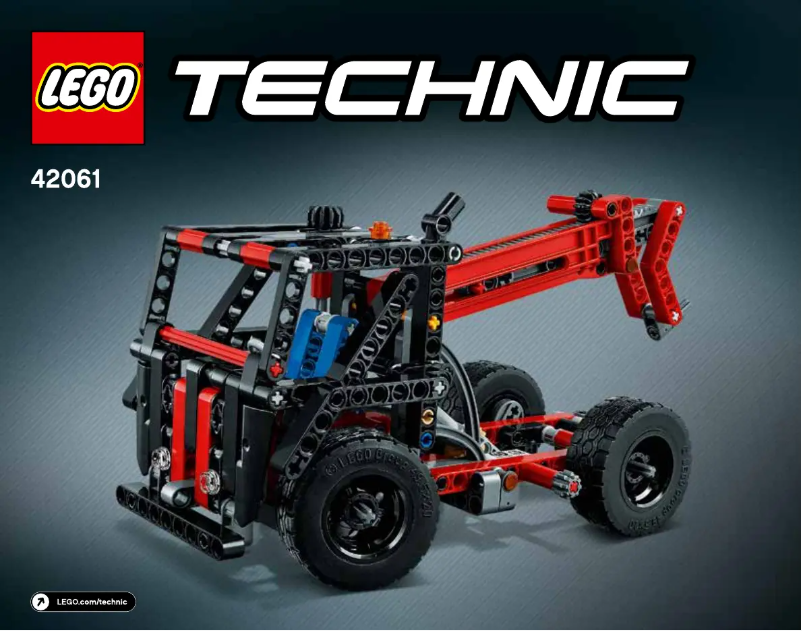 Page 1 de la notice Manuel utilisateur Lego Technic 42061