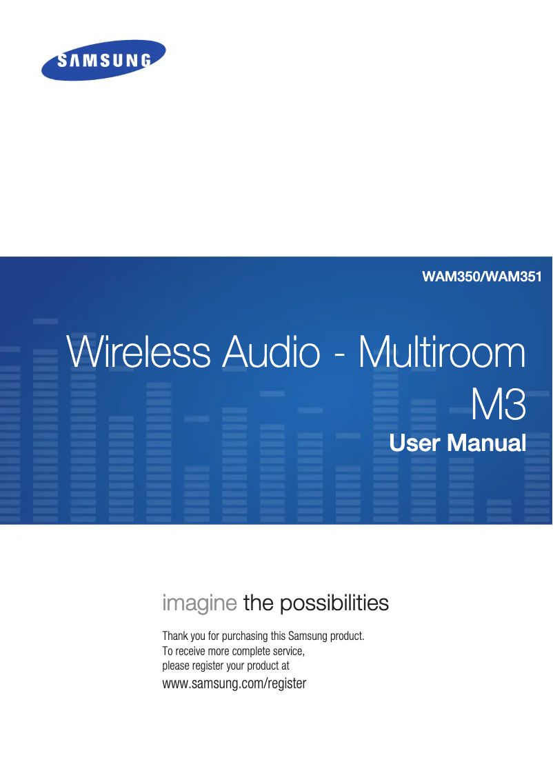 Page 1 de la notice Manuel utilisateur Samsung Shape M3
