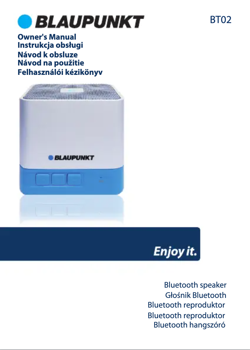 Página 1 del manual Manual de usuario Blaupunkt BT02WH