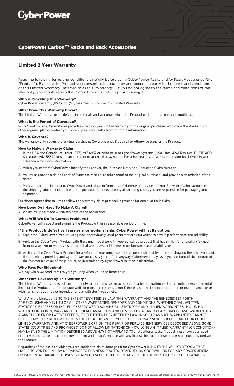 Image de la première page du manuel de l'appareil CRA12003