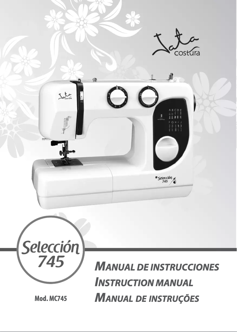 Image de la première page du manuel de l'appareil MC745 Seleccion