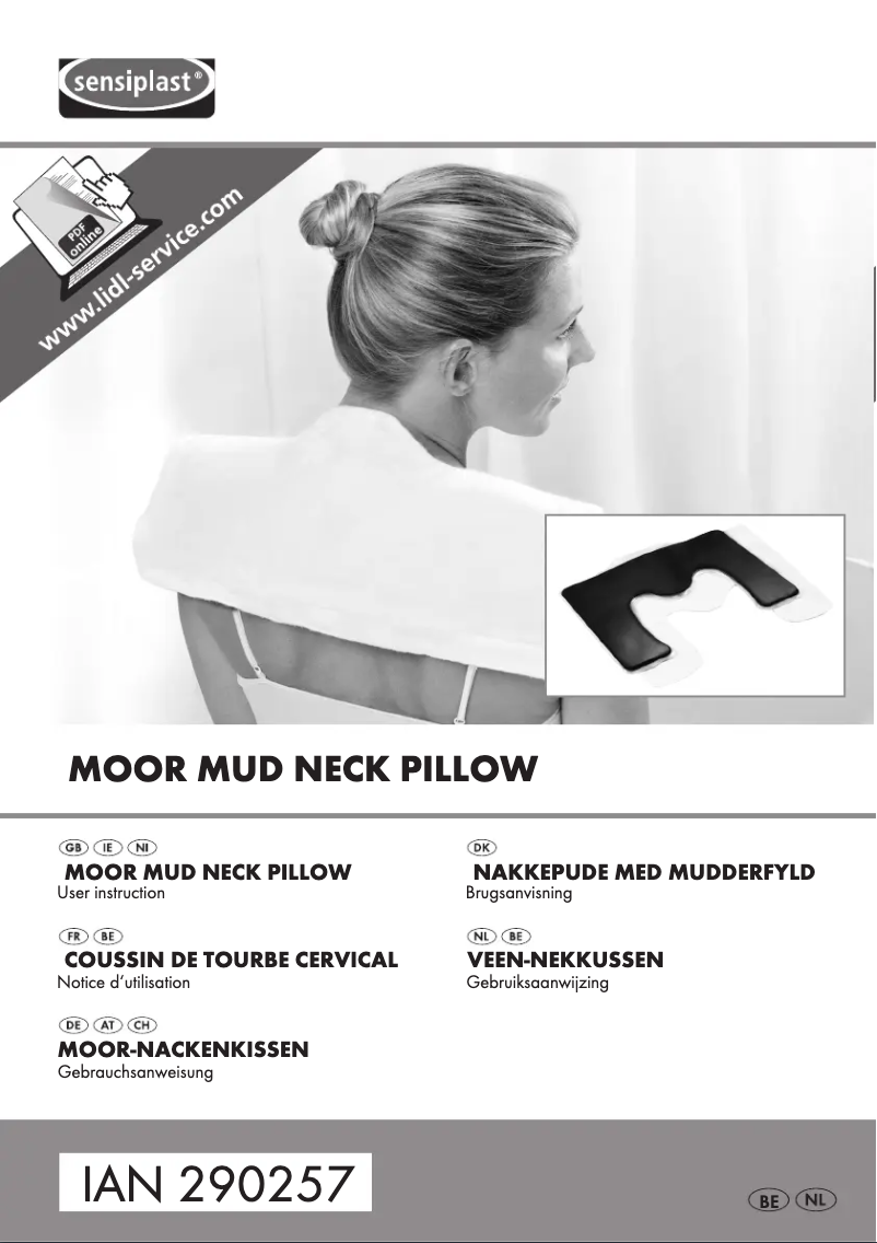 Page n°1 - Manuel utilisateur Sensiplast IAN 290257