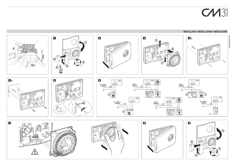 Image de la première page du manuel de l'appareil CM31