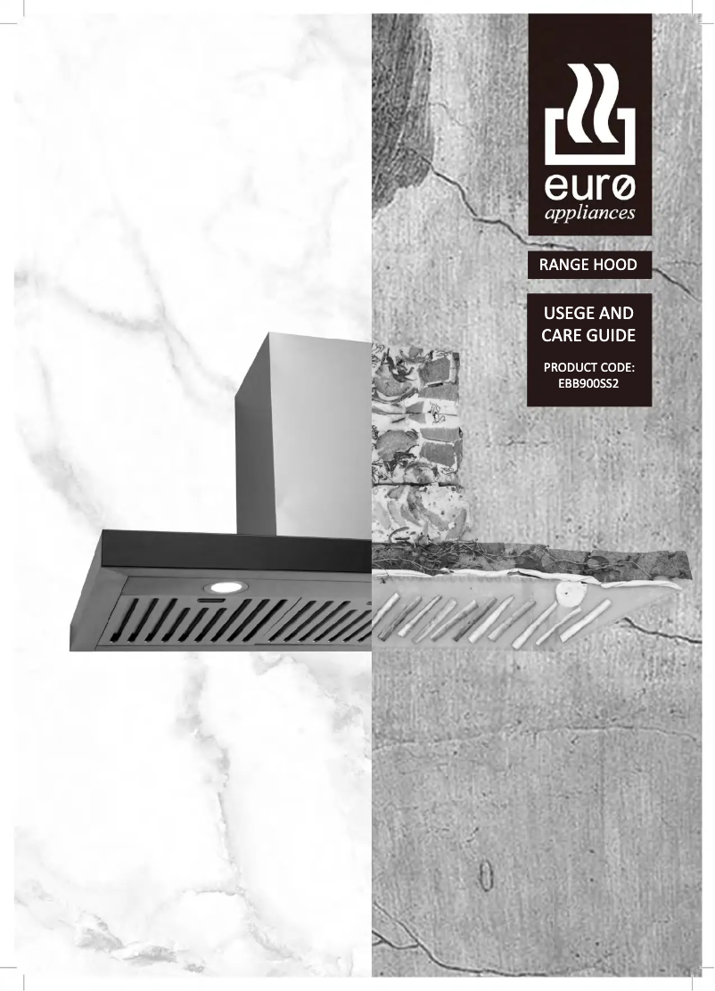 Page n°1 - Manuel utilisateur Euro Appliances EBB900SS2