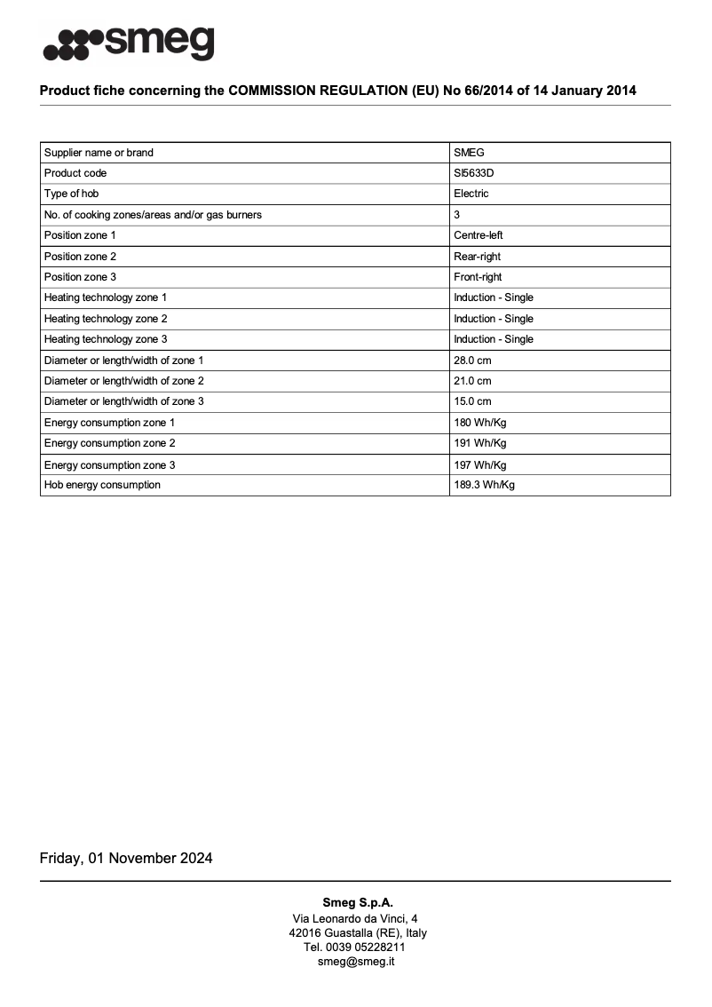 Image de la première page du manuel de l'appareil SI5633D