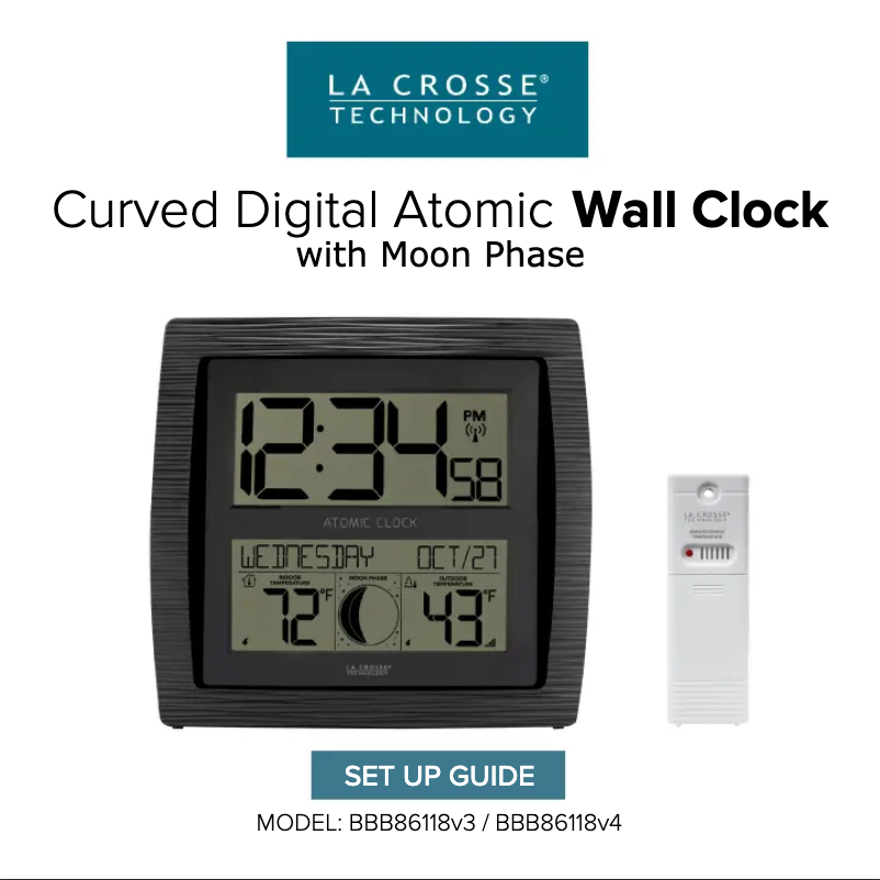 Image de la première page du manuel de l'appareil BBB86118V4