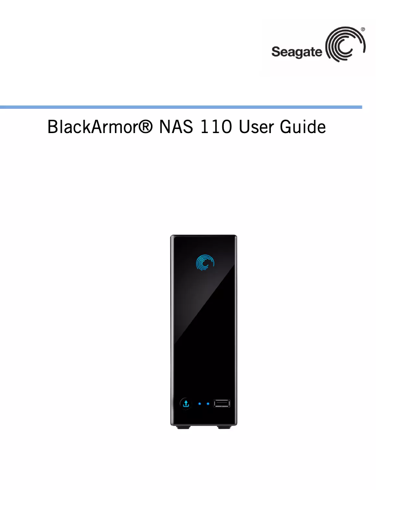 Page 1 de la notice Manuel utilisateur Seagate STAW3000200