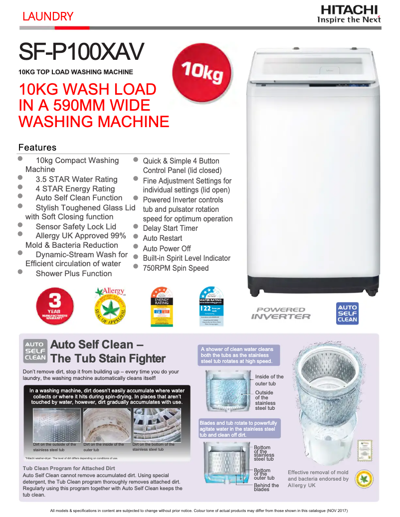 Image de la première page du manuel de l'appareil SF-P100XAV