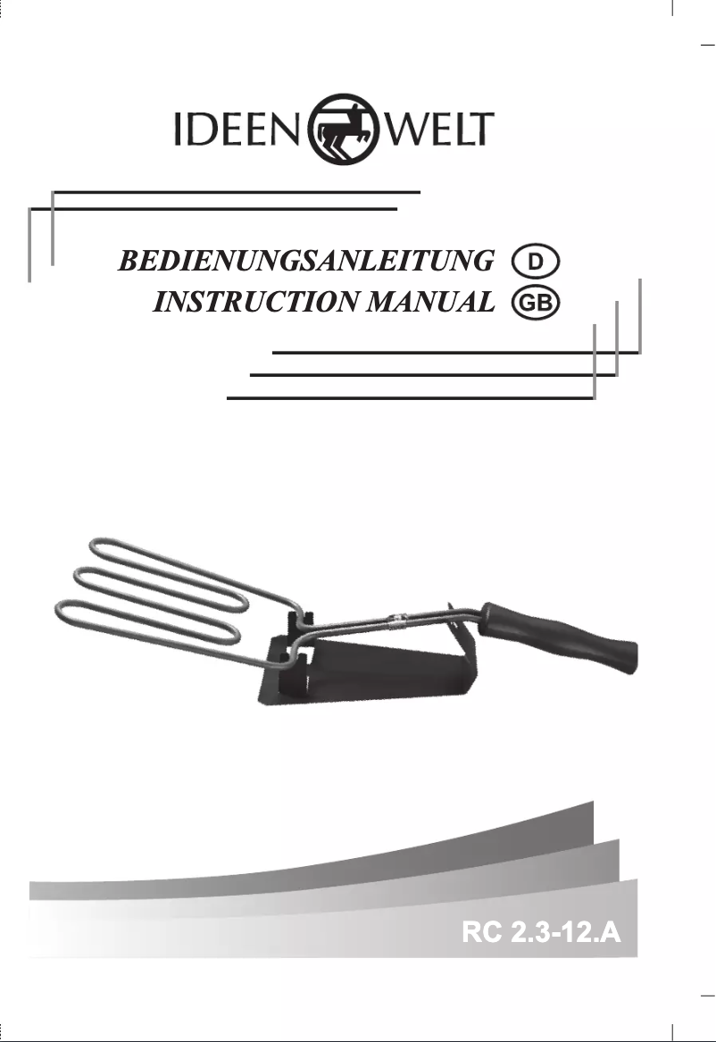 Page 1 de la notice Manuel utilisateur IdeenWelt RC 2.3-12.A