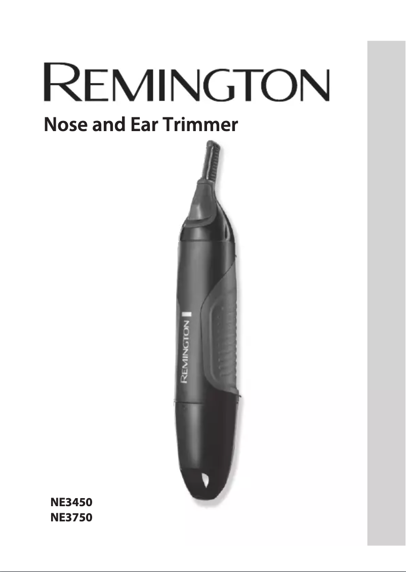 Image de la première page du manuel de l'appareil NE3450