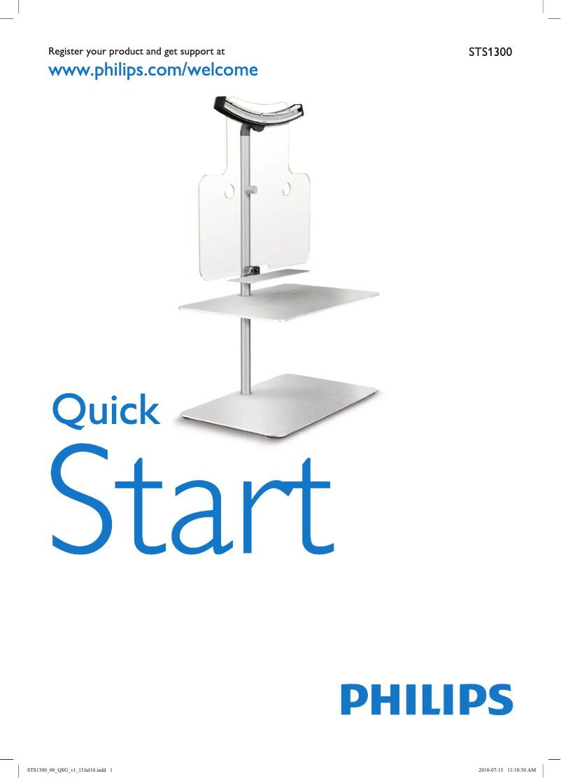 Page n°1 - Mode d'emploi Philips STS1300